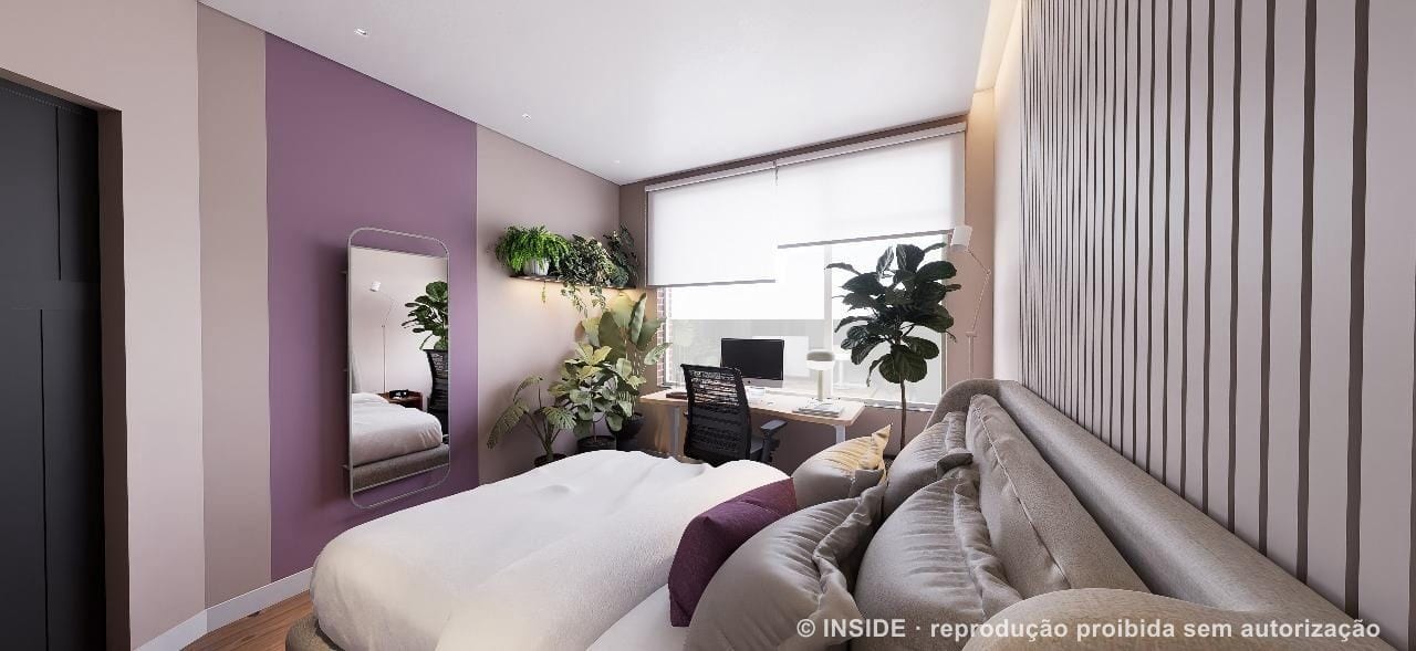Bedroom design visualization, Belgium